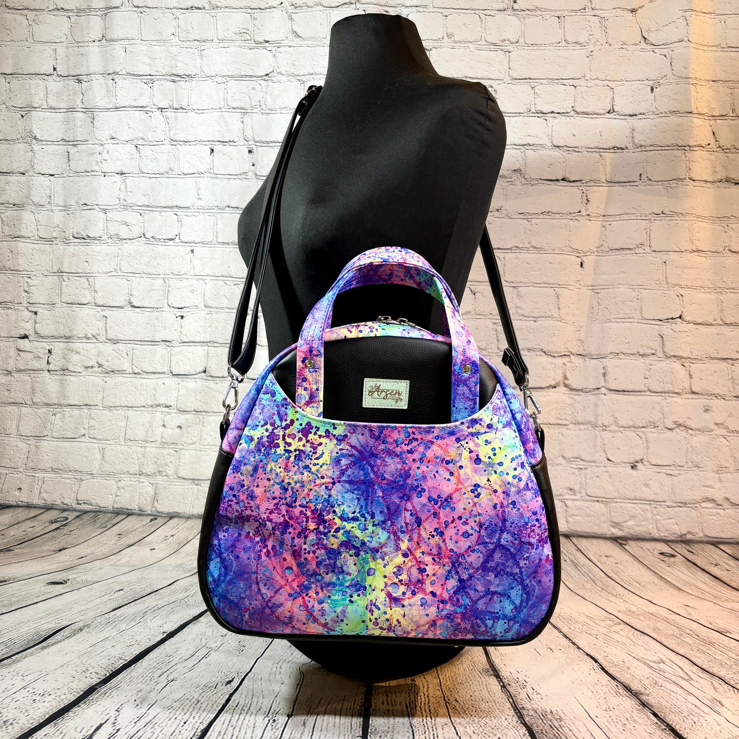 Erica Bowler Bag with Crossbody Strap