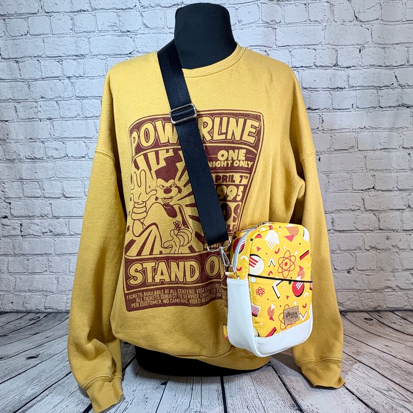 FFCo x AC - Yellow Powerline Convertible Crossbody Sling Bag
