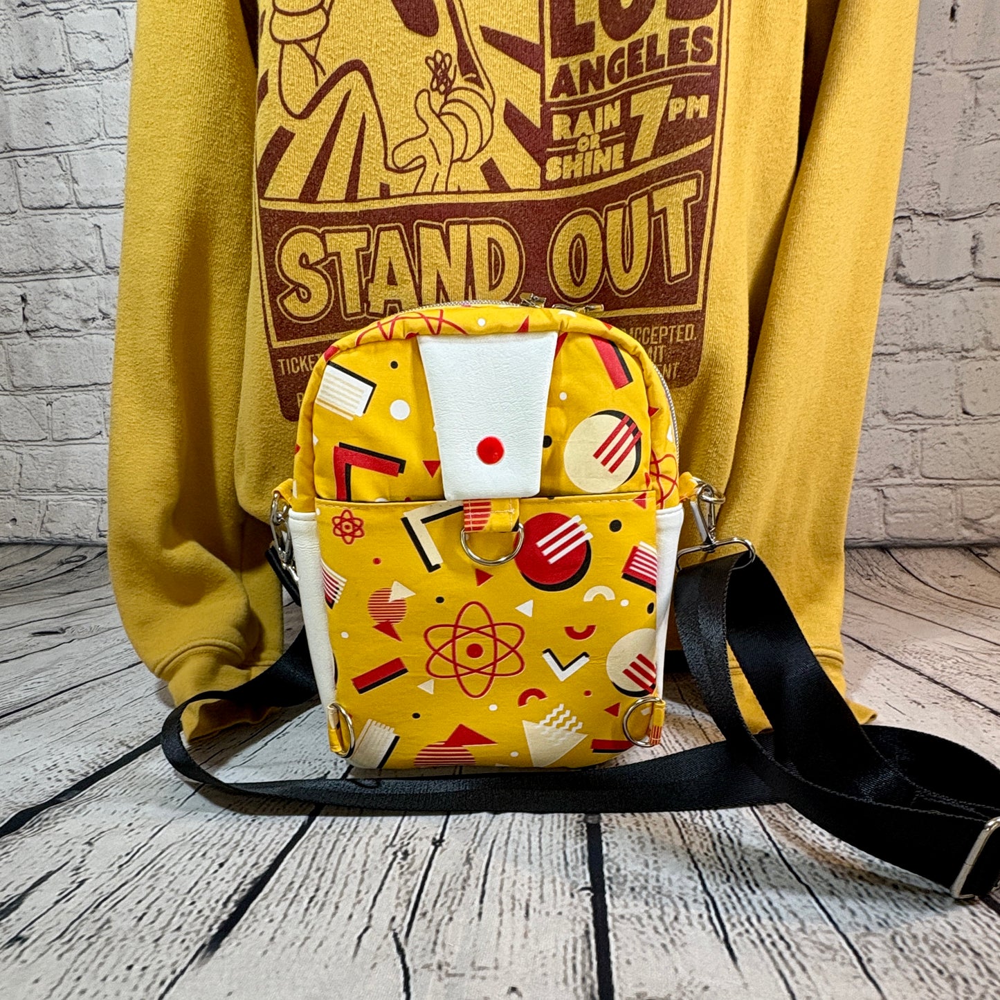 FFCo x AC - Yellow Powerline Convertible Crossbody Sling Bag
