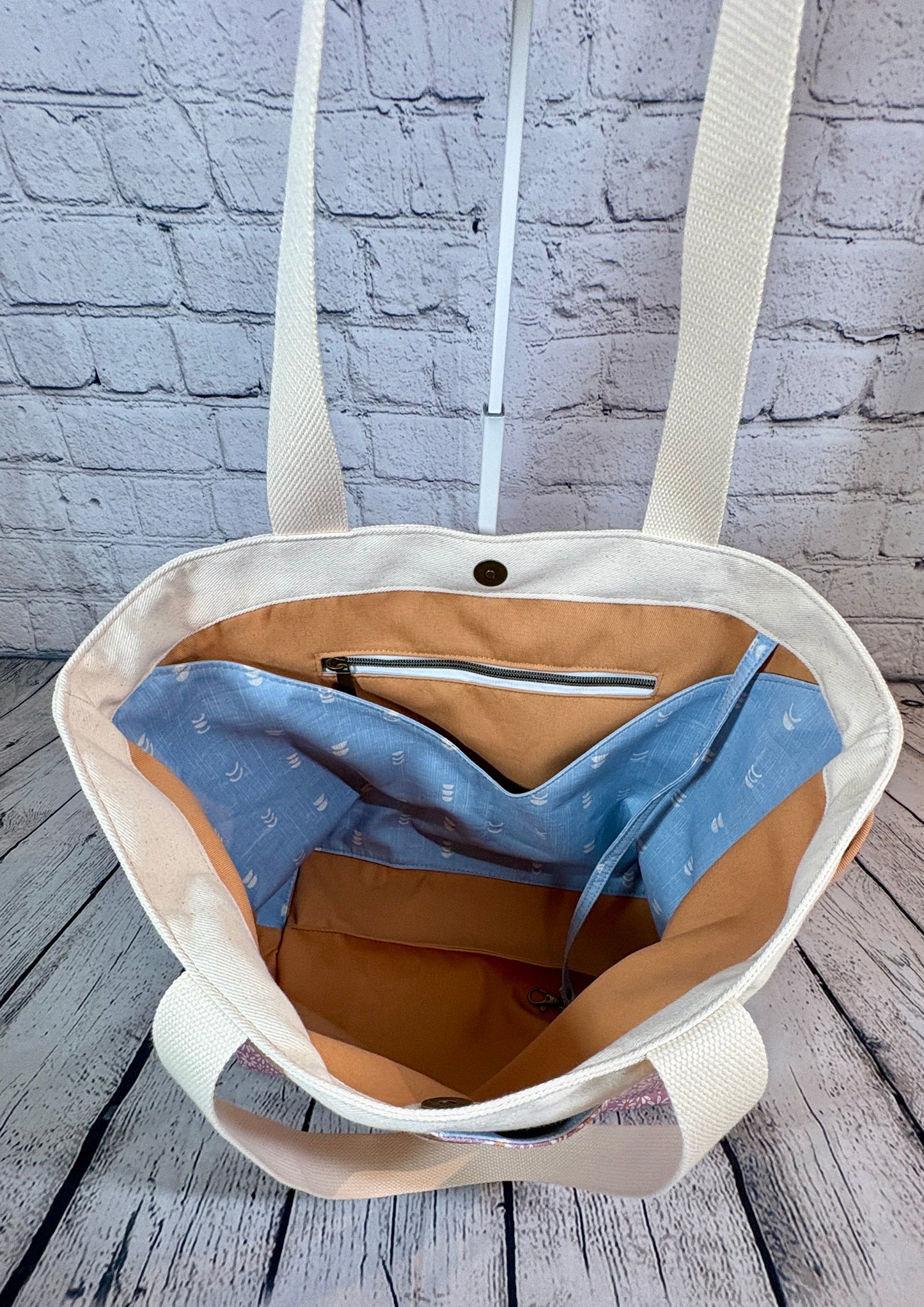 Oversized Triangle Tote