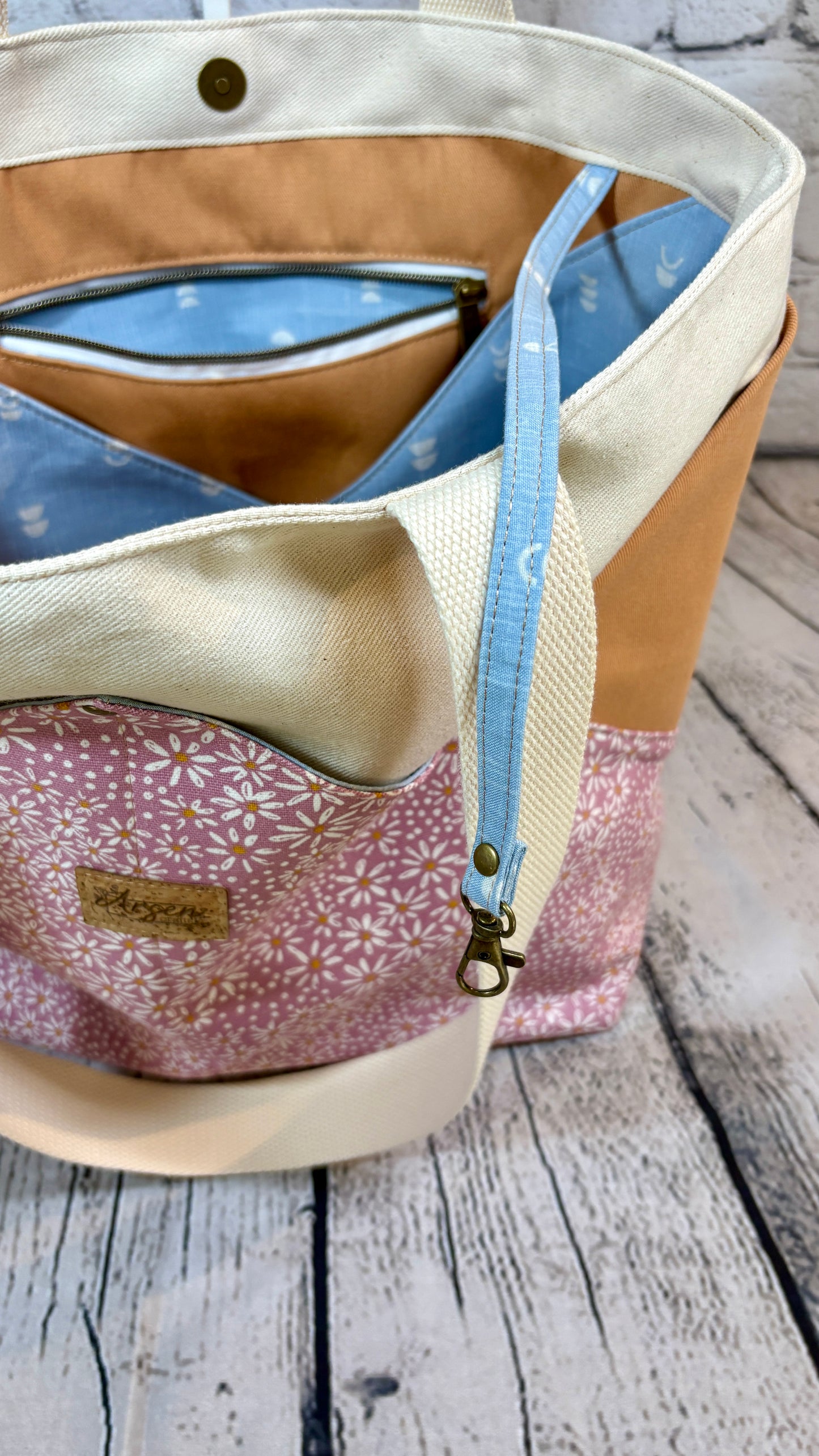 Oversized Triangle Tote
