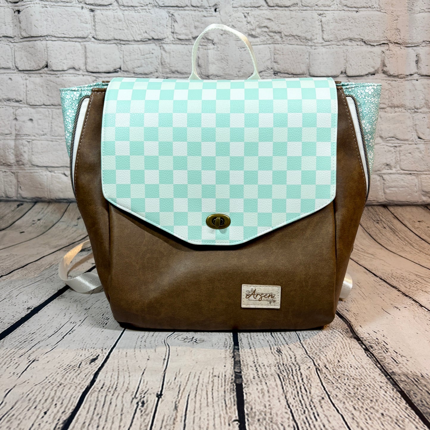 Aqua Check Siah Sidekick Backpack