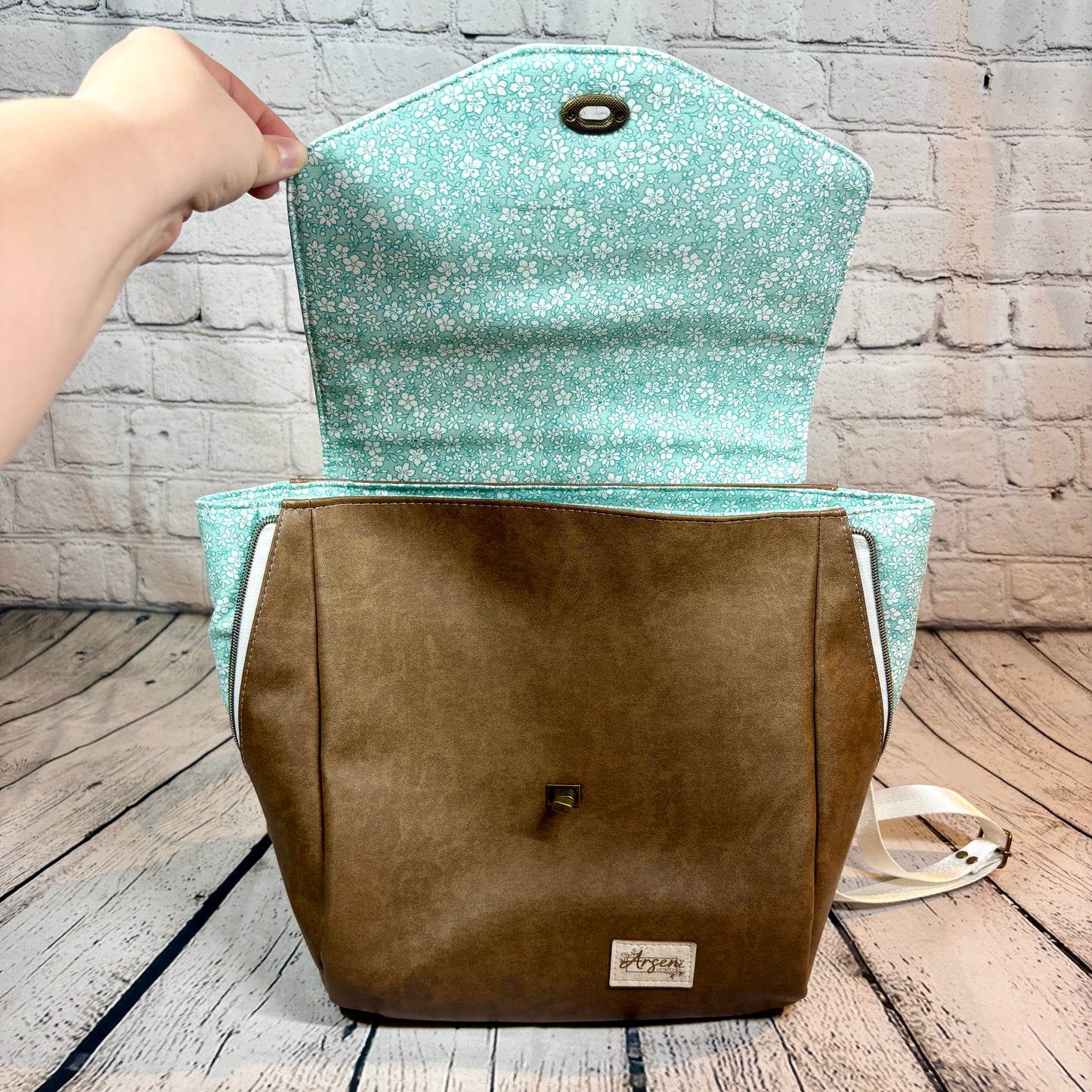 Aqua Check Siah Sidekick Backpack