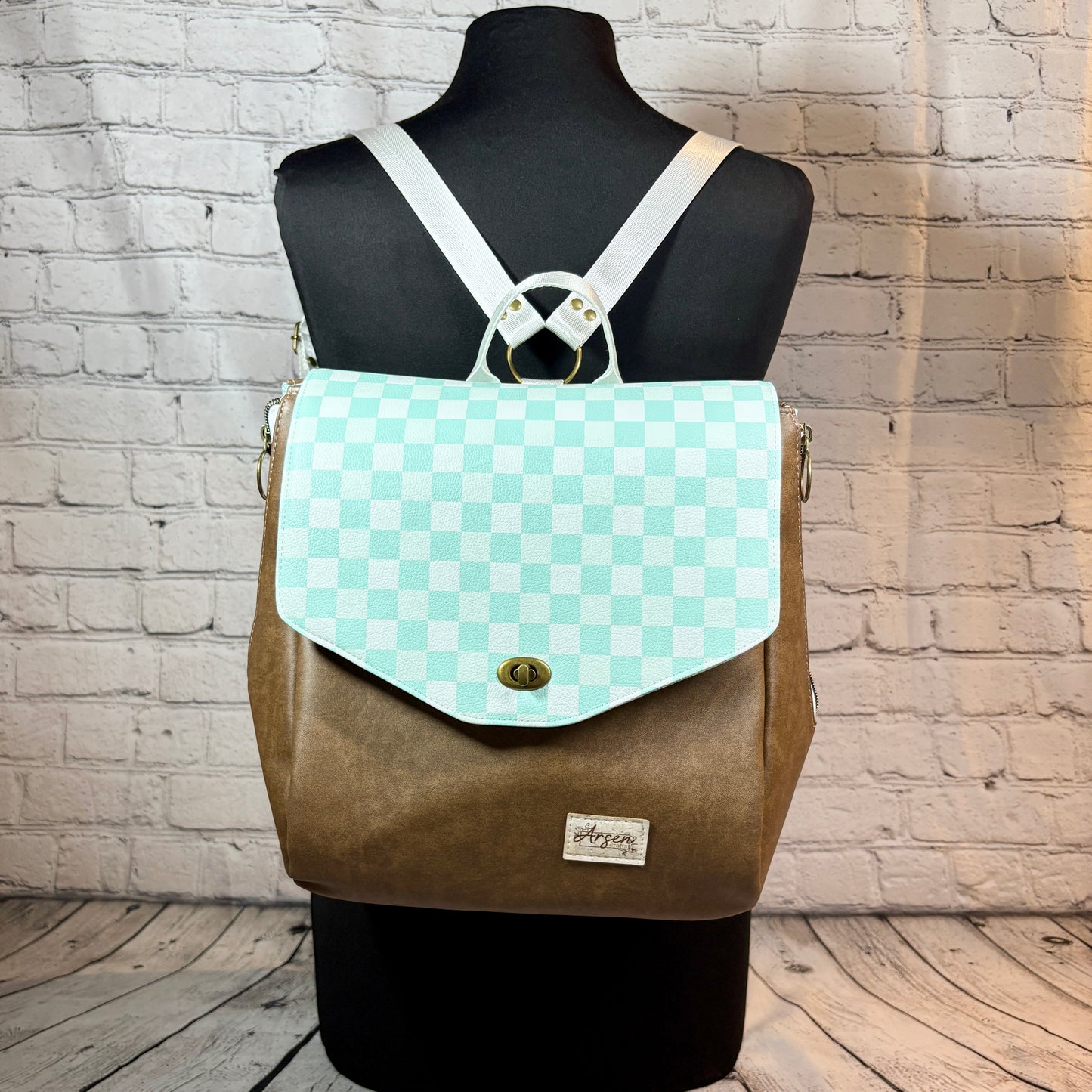 Aqua Check Siah Sidekick Backpack