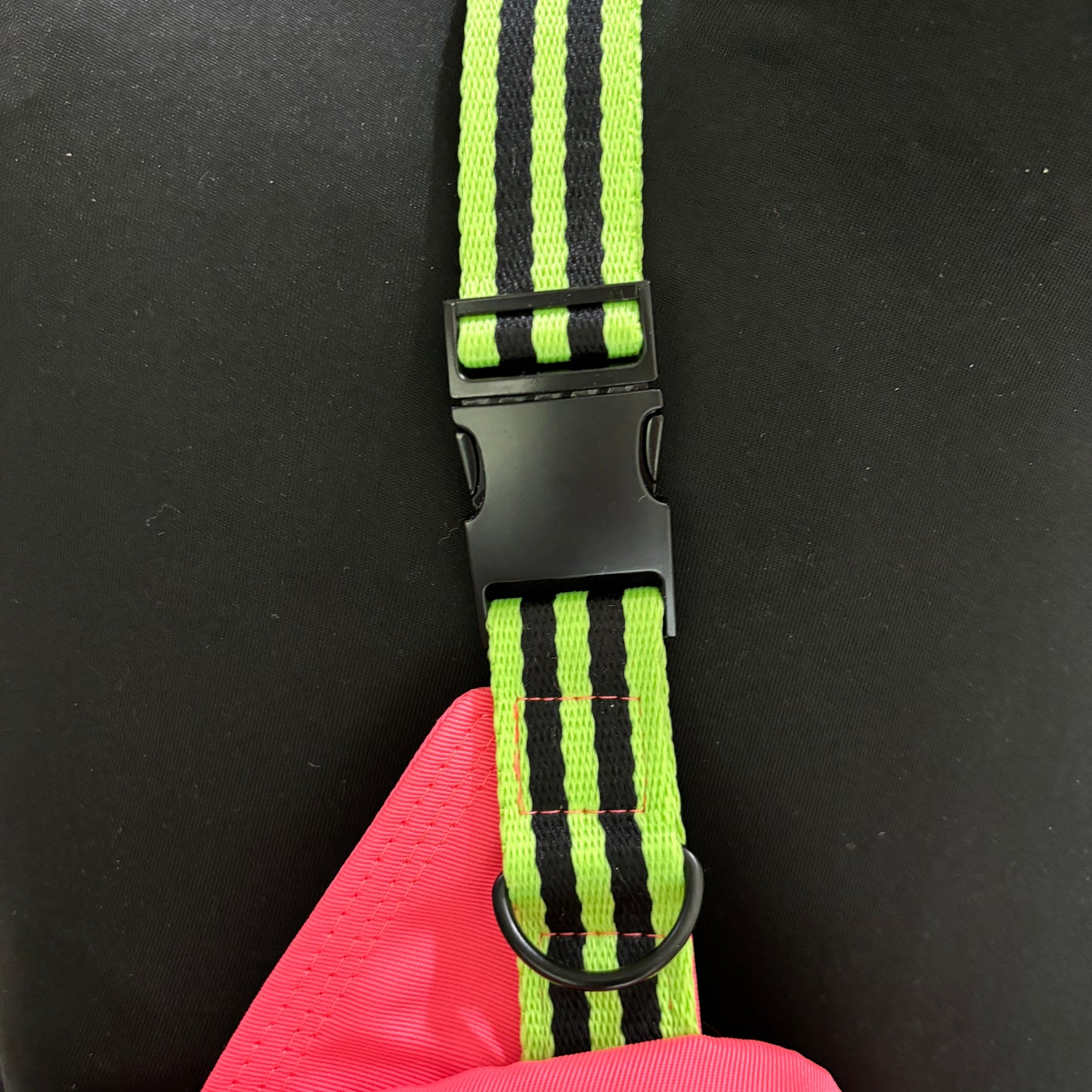 Neon Nylon Crossbody Bag