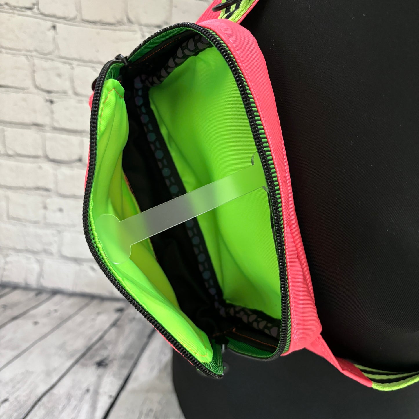 Neon Nylon Crossbody Bag