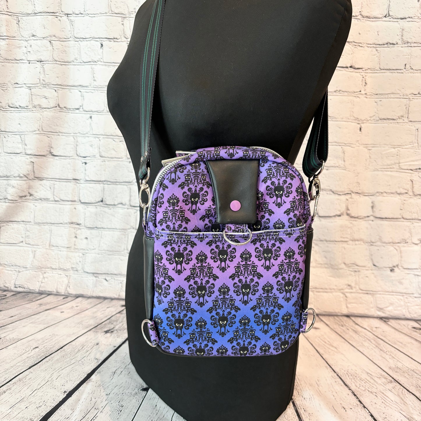 Haunted Convertible Crossbody Sling Bag