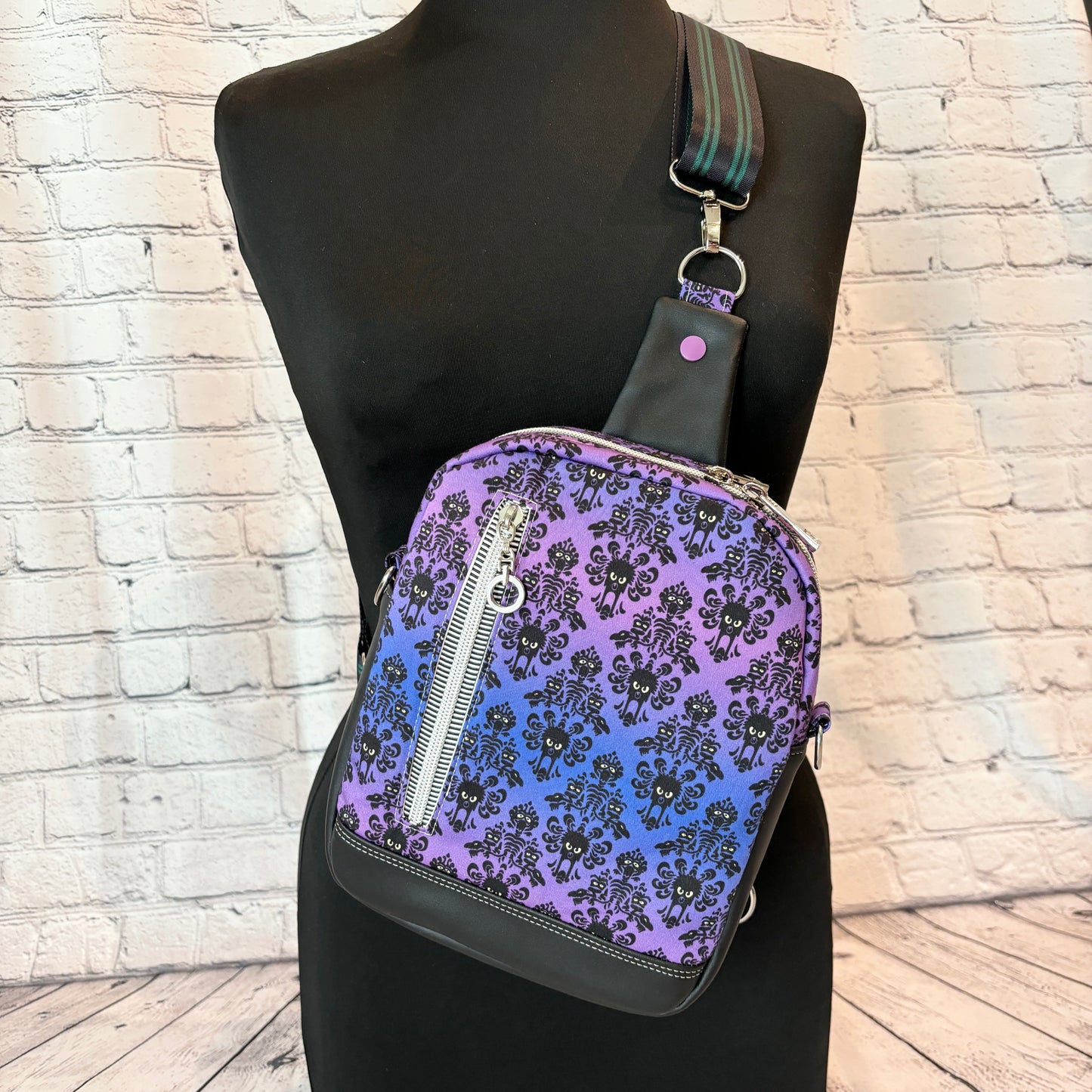 Haunted Convertible Crossbody Sling Bag