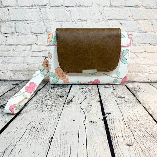 Floral Mouse Wristlet Wallet