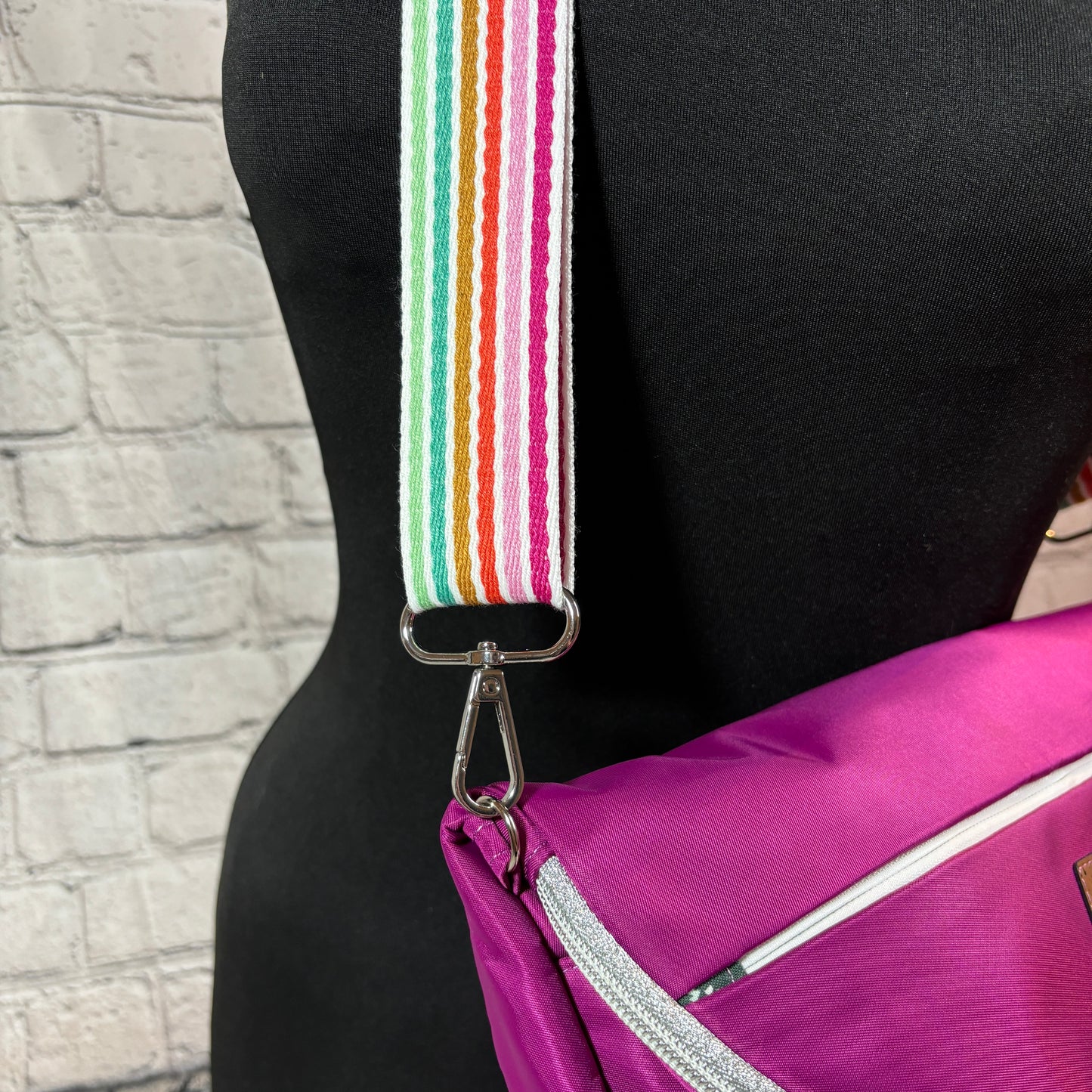 Magenta Nylon Sedona Crossbody