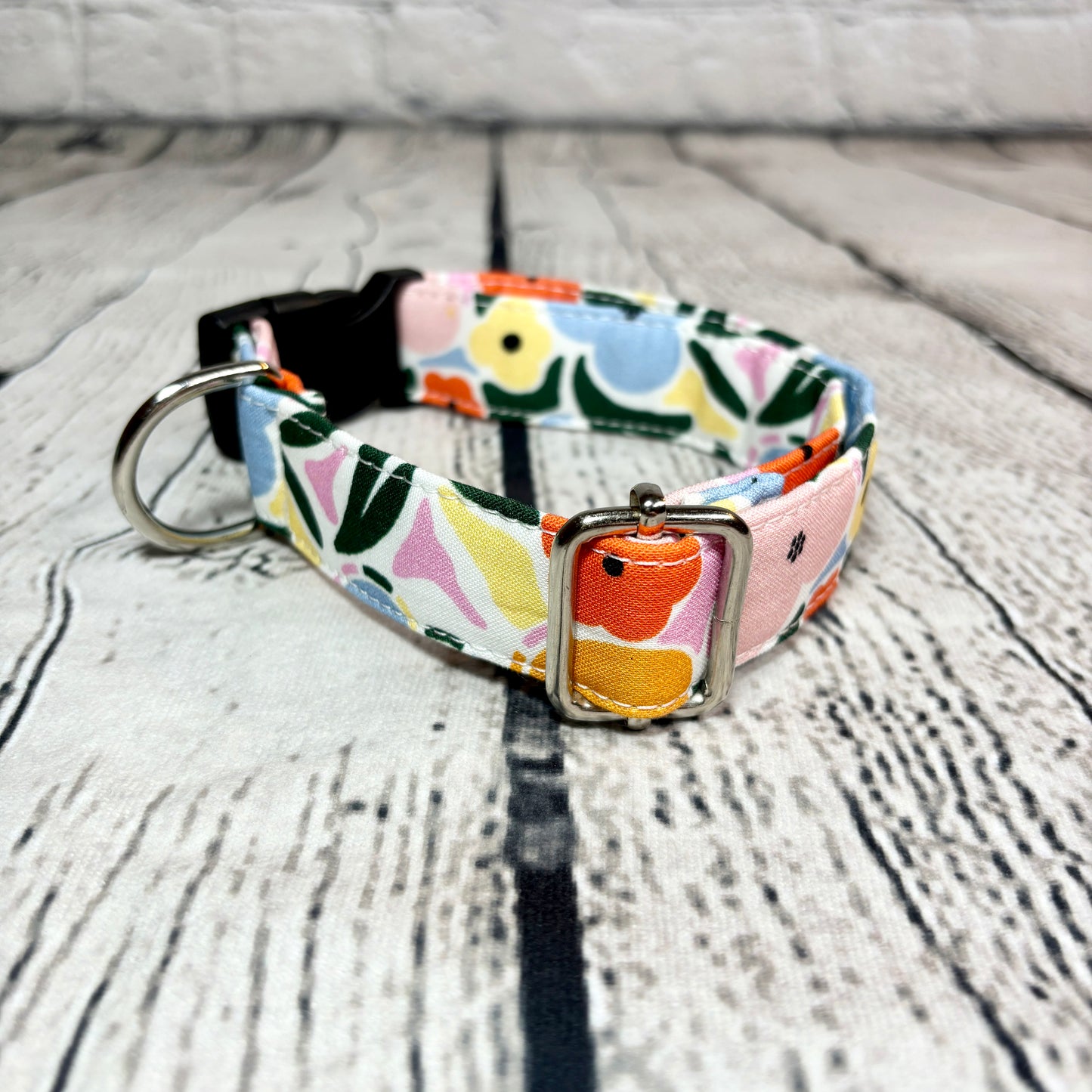 Pet Collar - Floral Brights