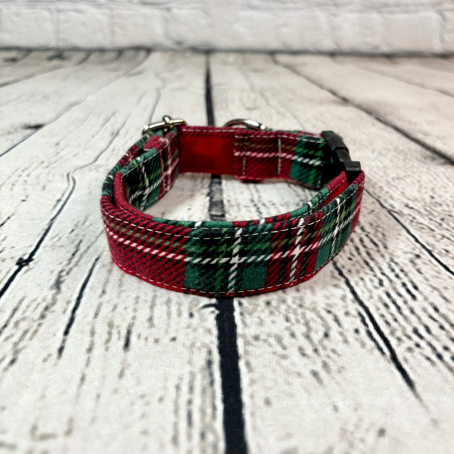 Pet Collar - Plaid Tidings