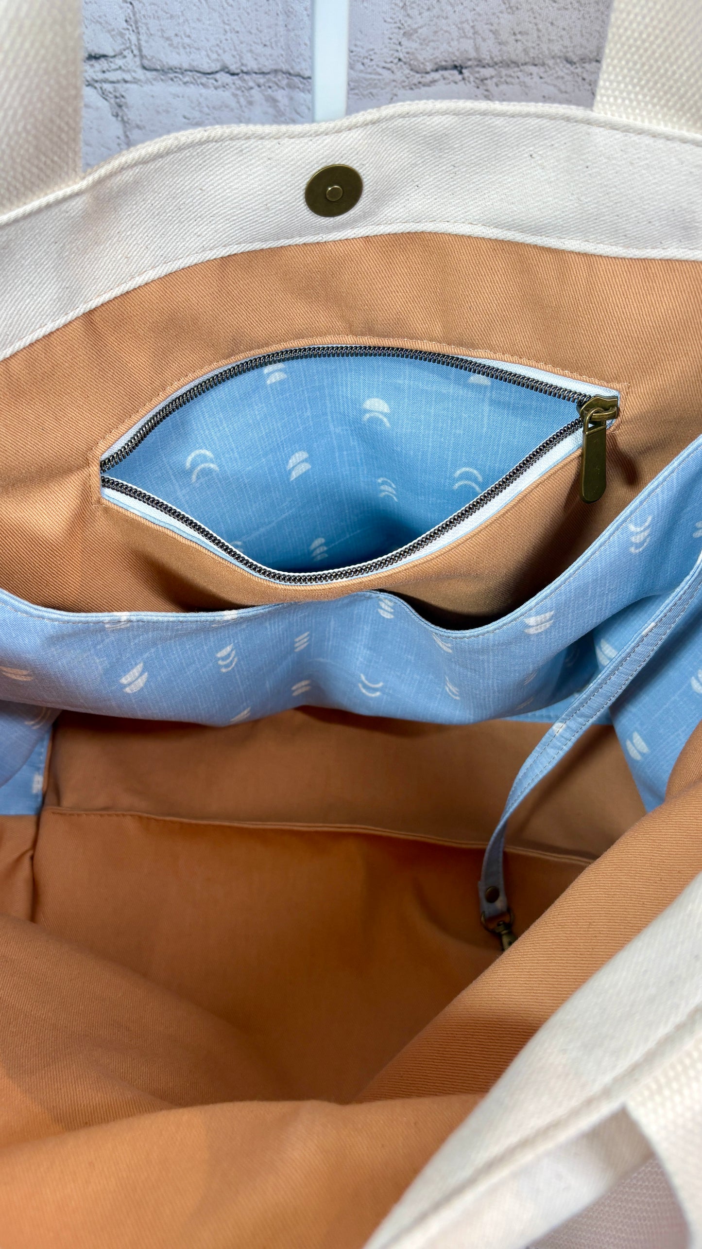 Oversized Triangle Tote