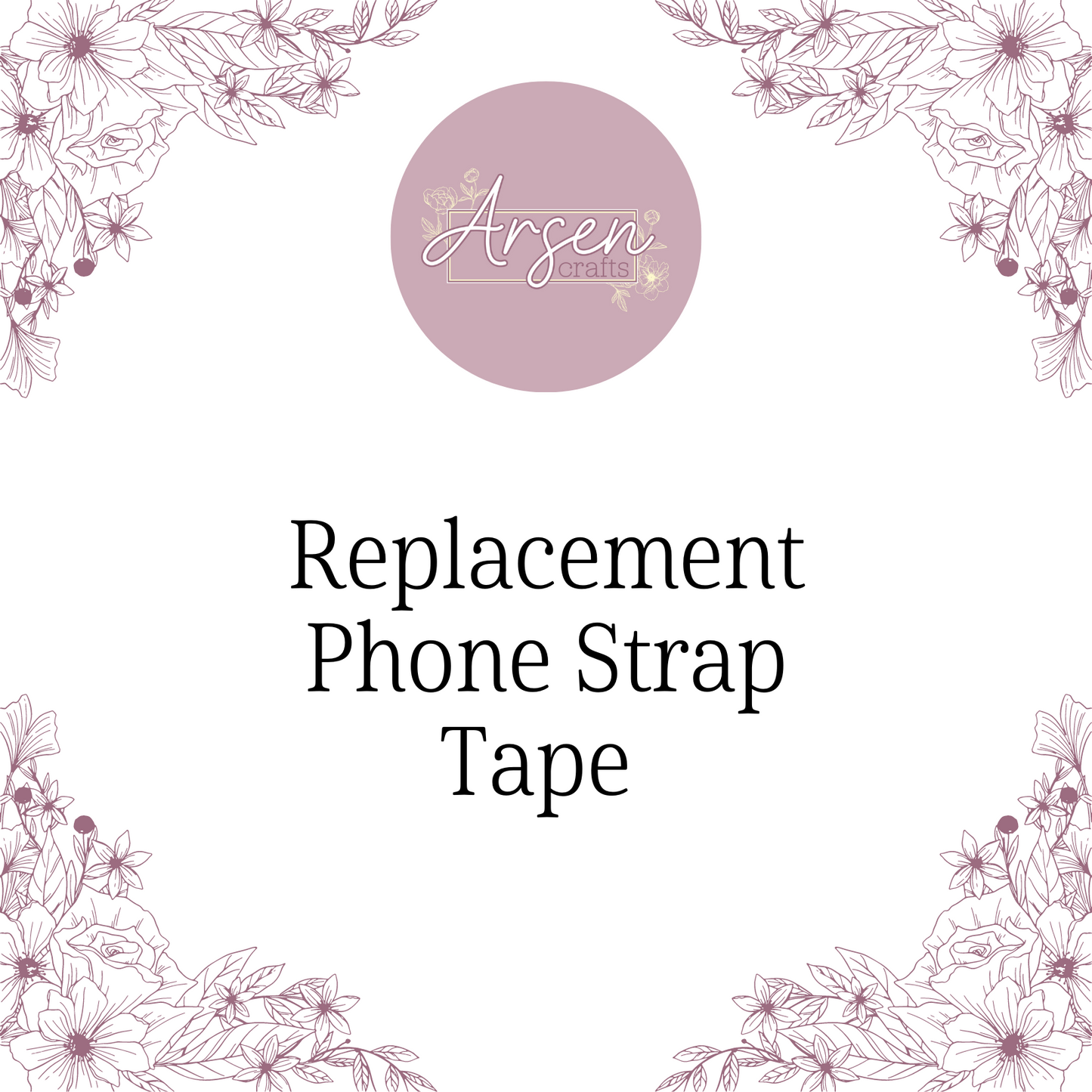 Replacement Phone Strap Tape